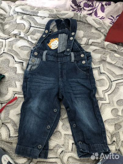 Комбинезон джинсовый