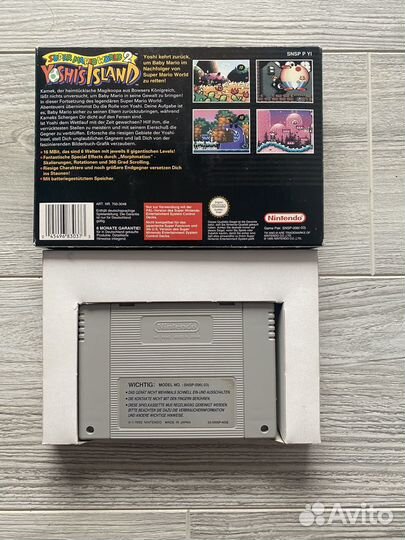 Super mario world 2 Yoshi's island snes