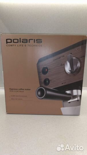 Polaris PCM 1524e рожковая кофеварка