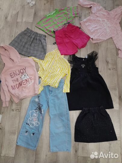 Брендовые вещи на девочку 116 122