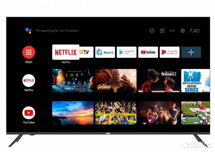 Телевизор Haier 55 SMART tv s1