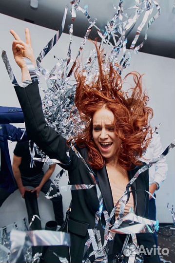 Бумажное шоу/бумажная дискотека/праздник/свадьба