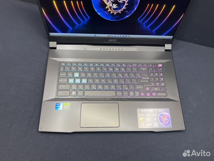 Новый игровой MSI katana 17 RTX4060 144Hz