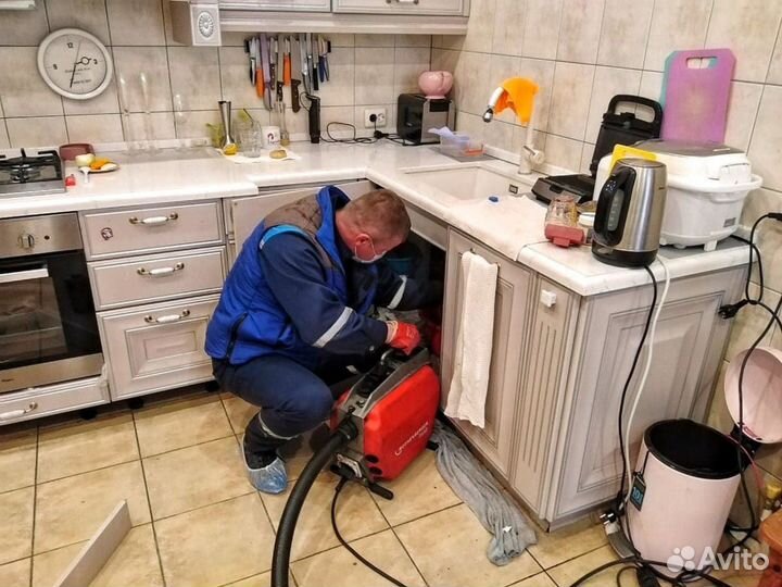 Прочистка канализации. Устранение засоров