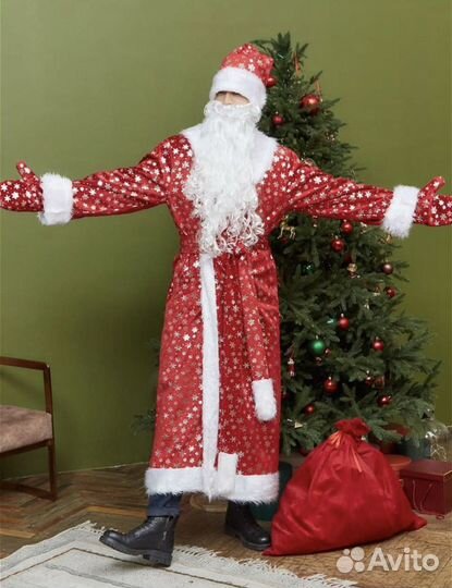 Прокат костюма «Дед Мороз»