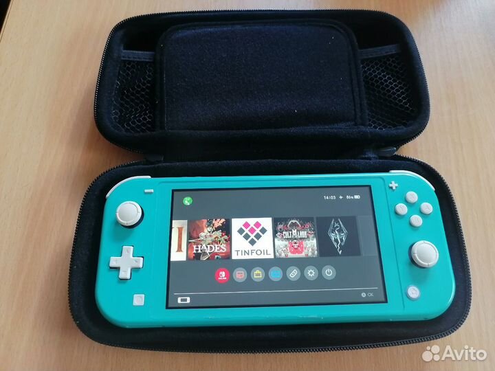 Nintendo switch lite 128g (прошитая)