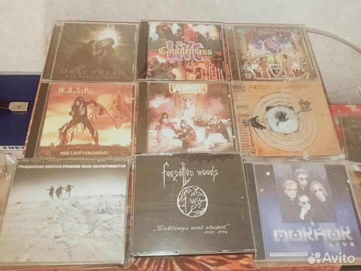 Метал на CD, фирменные