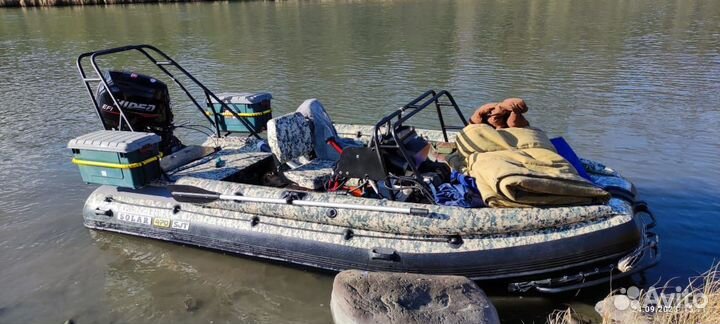 Лодка Solar 470 риб super jet tunnel