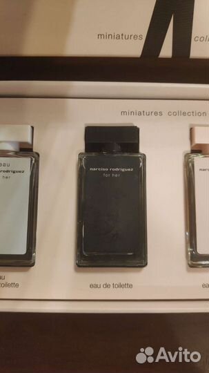 Набор миниатюр парфюма narciso rodrigues