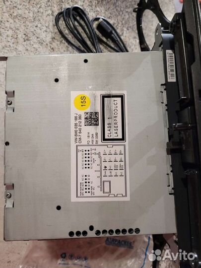 Штатная магнитола на volkswagen tiguan