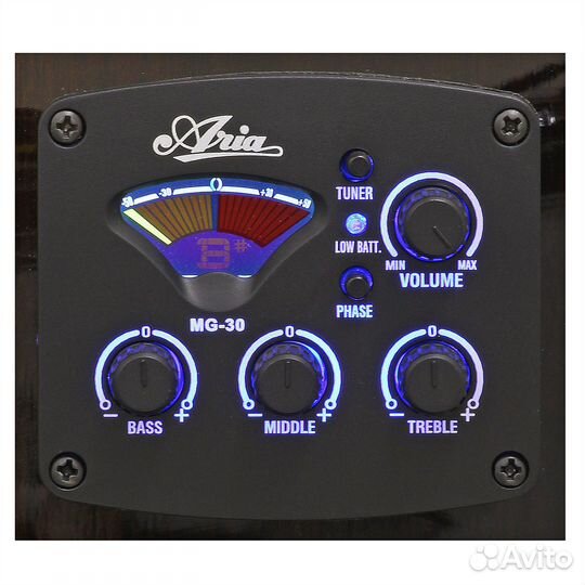 Электроакустическая гитара Aria AWN-15CE N