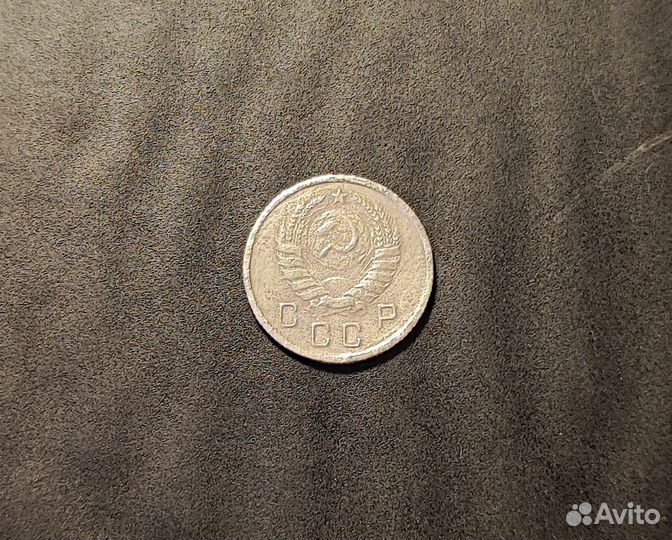 Монеты СССР. 2 коп 1935 н т, 20 к 1941, 3 к 1924