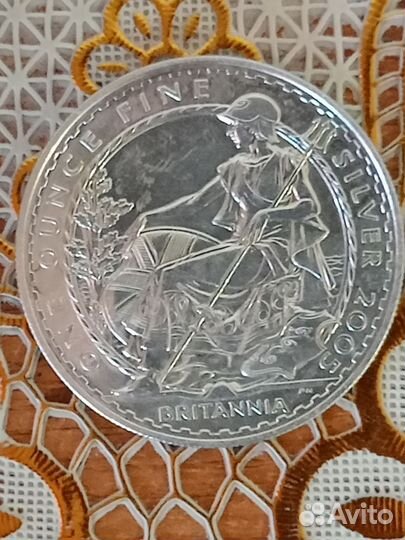 Монета Серебро