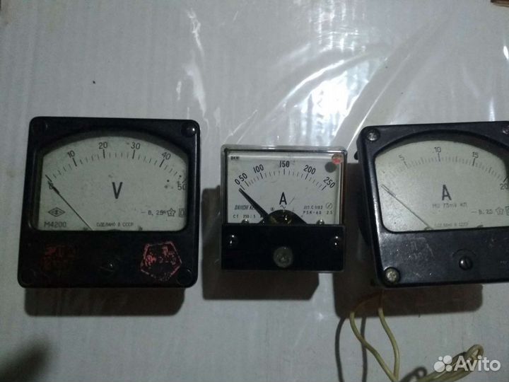 Вольт Амперметр Шунт СССР