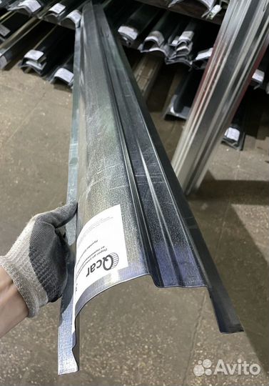 Порог левый Hyundai Elantra XD 2000-2006 (полный п