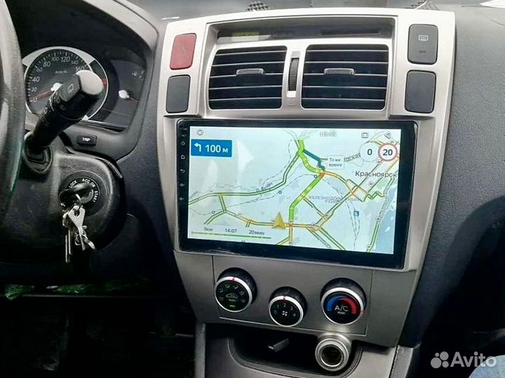 Магнитола Hyundai Tucson Android IPS DSP