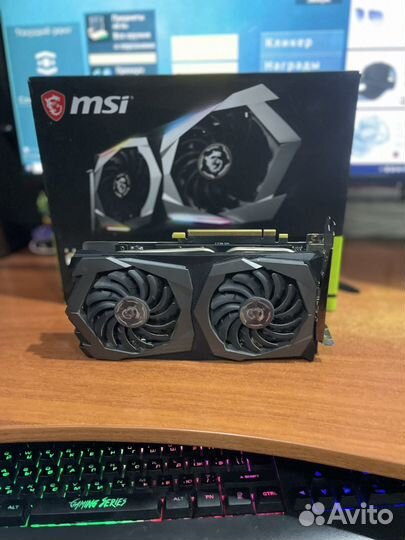 Видеокарта Msi 1660 Super Gaming X
