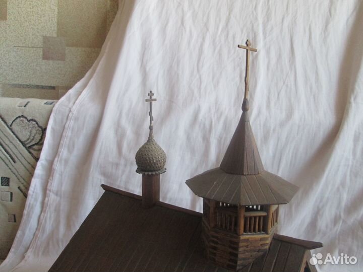 Макет Церкви в Деревни (Описание ниже)