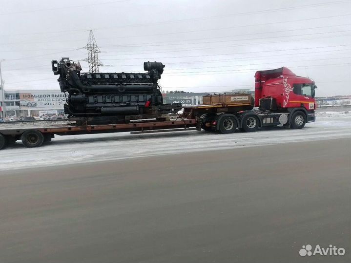 Услуги перевозки негабарита