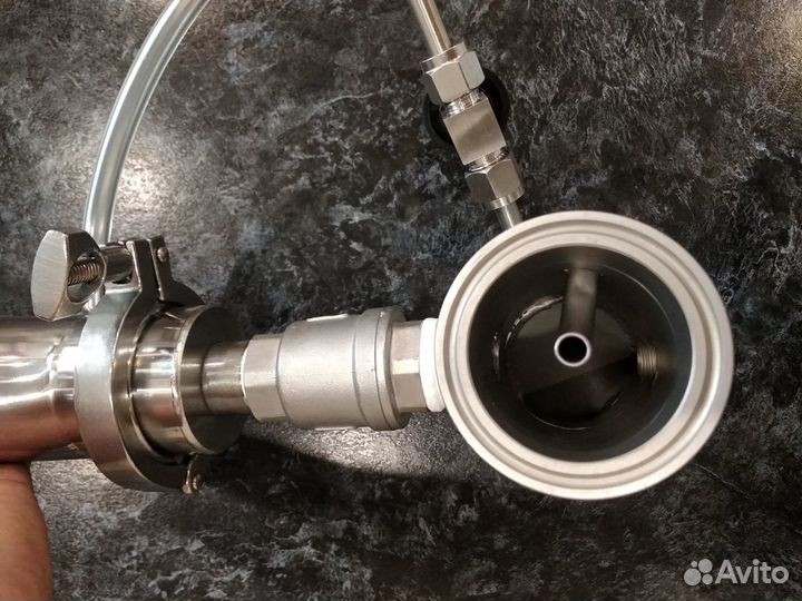 Узел отбора по пару и жидкости 