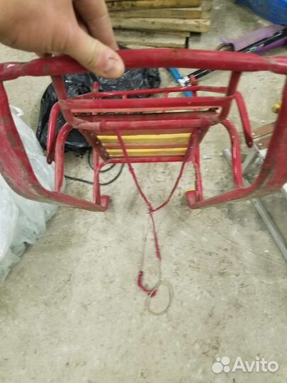 Санки металлические и алюминиевые