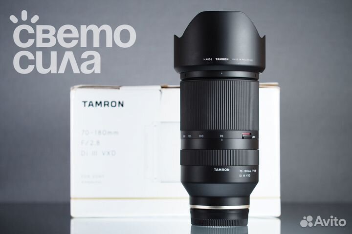 Tamron 70-180mm f/2.8 Di III VXD Sony E как новый