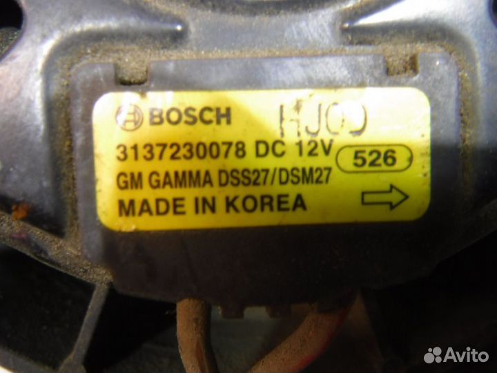 Вентилятор радиатора Chevrolet Aveo II