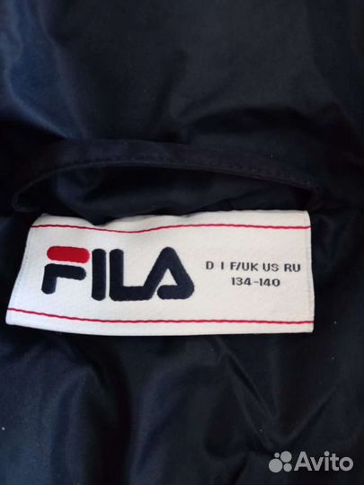Пуховик Fila для девочки