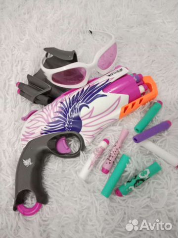 Бластер нерф для девочек