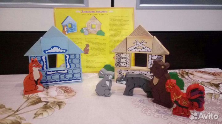 Деревянный конструктор Томик