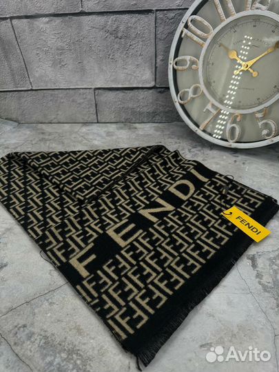 Шарф мужской кашемир fendi