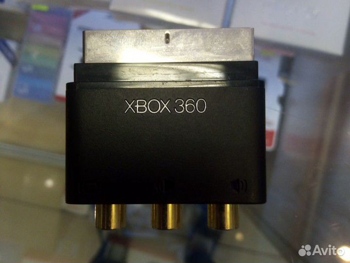 Переходник AV-scart для xbox 360