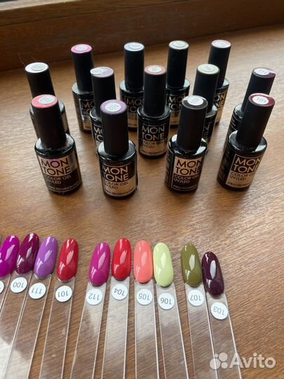 Набор гель лаков бу