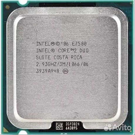 Intel Pentium Dual-Core E7500