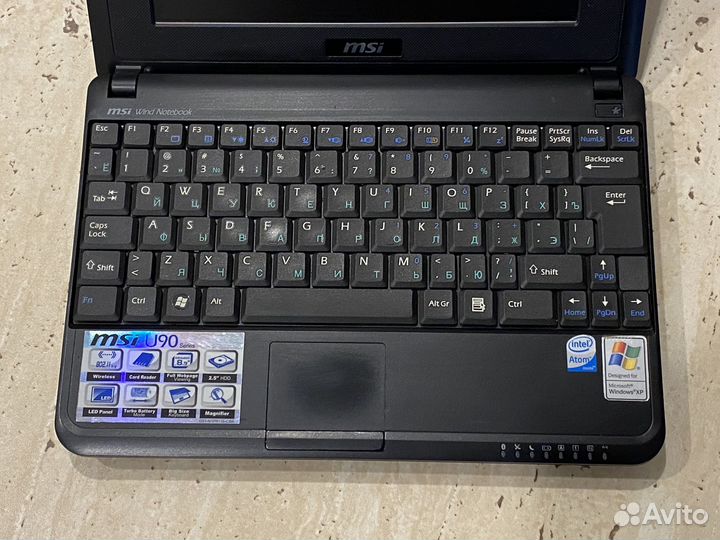 Нетбук MSI U90
