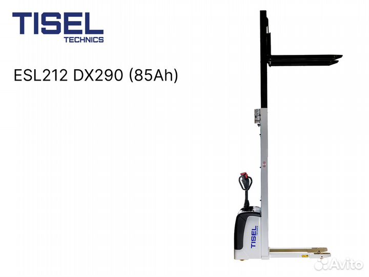 Штабелер самоходный Tisel ESL212 DX290 (85Ah)