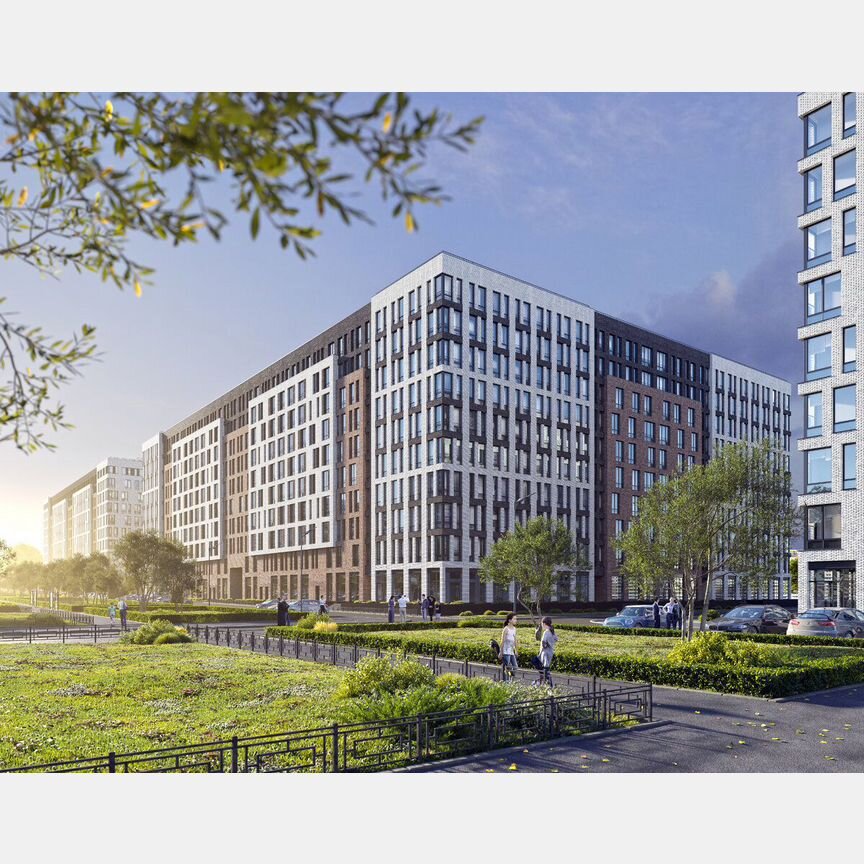 2-к. квартира, 67,4 м², 2/10 эт.