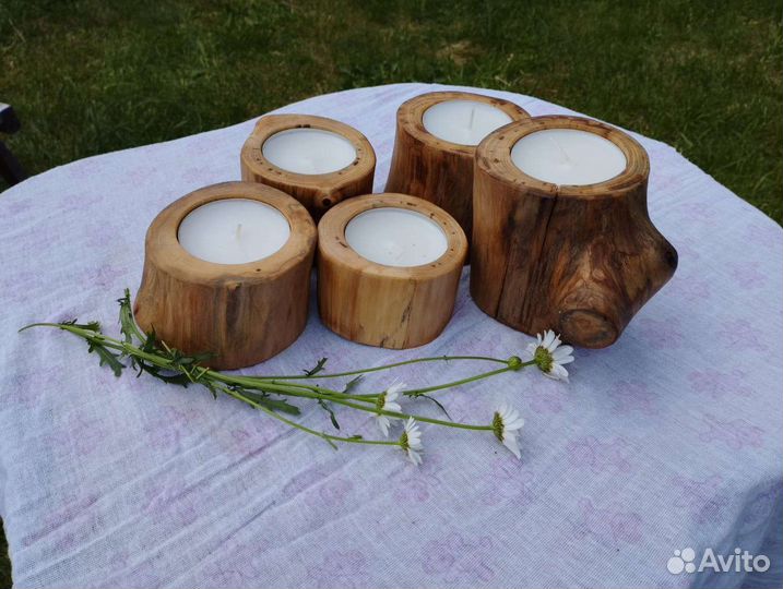 Формы из дерева. Формы для свечей