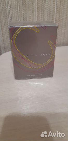 Парфюмерная вода avon city rush