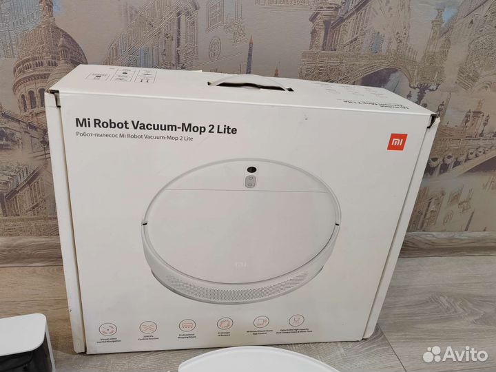 Робот пылесос xiaomi mi robot vacuum mop 2 lite