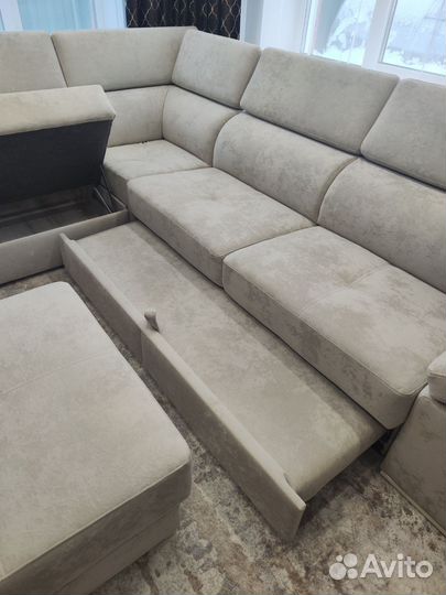 Большой угловой диван новый модульный