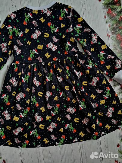 Платья трикотажные детские. Ручная работа