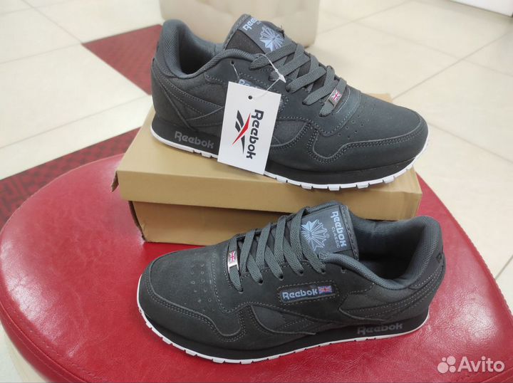 Кроссовки reebok classic leather р.41 43 44 45 46