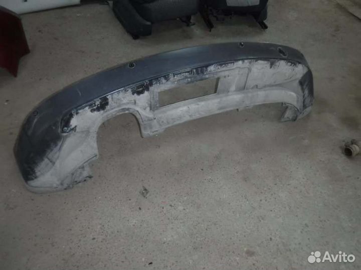 Накладка бампера задняя Volkswagen Tiguan cava