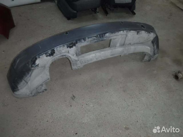 Накладка бампера задняя Volkswagen Tiguan cava