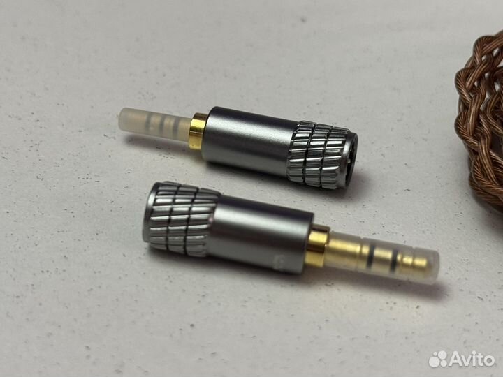 Модульный медный кабель для наушников 2pin