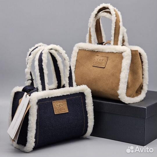 Сумка женская UGG с мехом