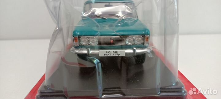 Polski fiat 125P-1970 1-24 hachette 87