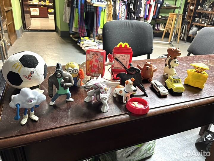 Игрушки из макдональдса