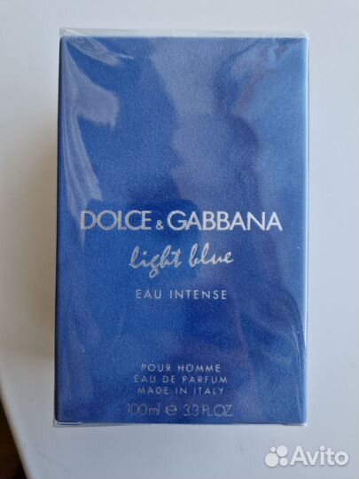 Dolce&Gabbana Light Blue Eau Intense PourHomme